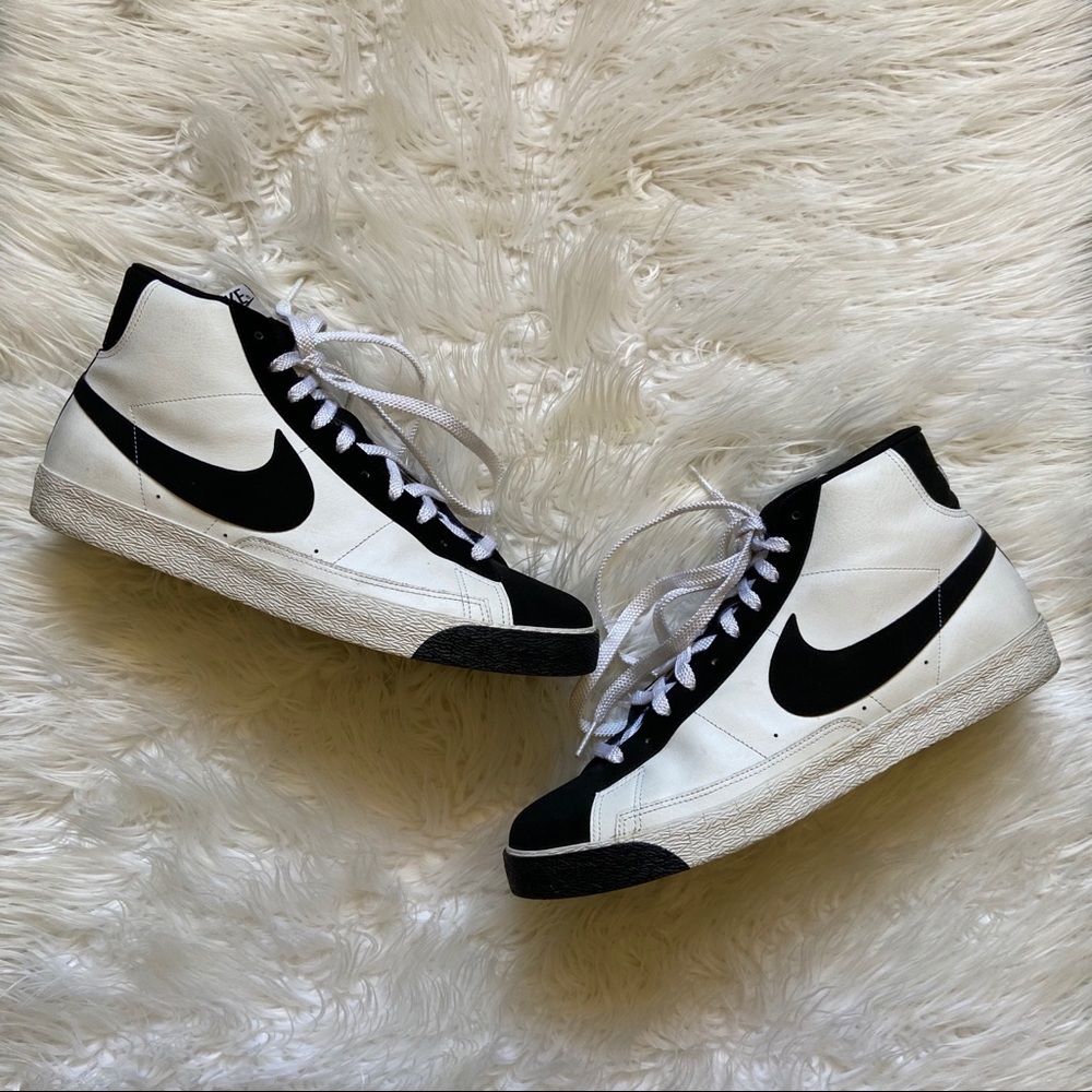 Nike Blazer SP High Tops Men’s Size 14 White Black